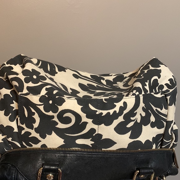 Rebecca Minkoff - Large Black Vegan/Pastel Handbag Clean Inside Out - Picture 12 of 13